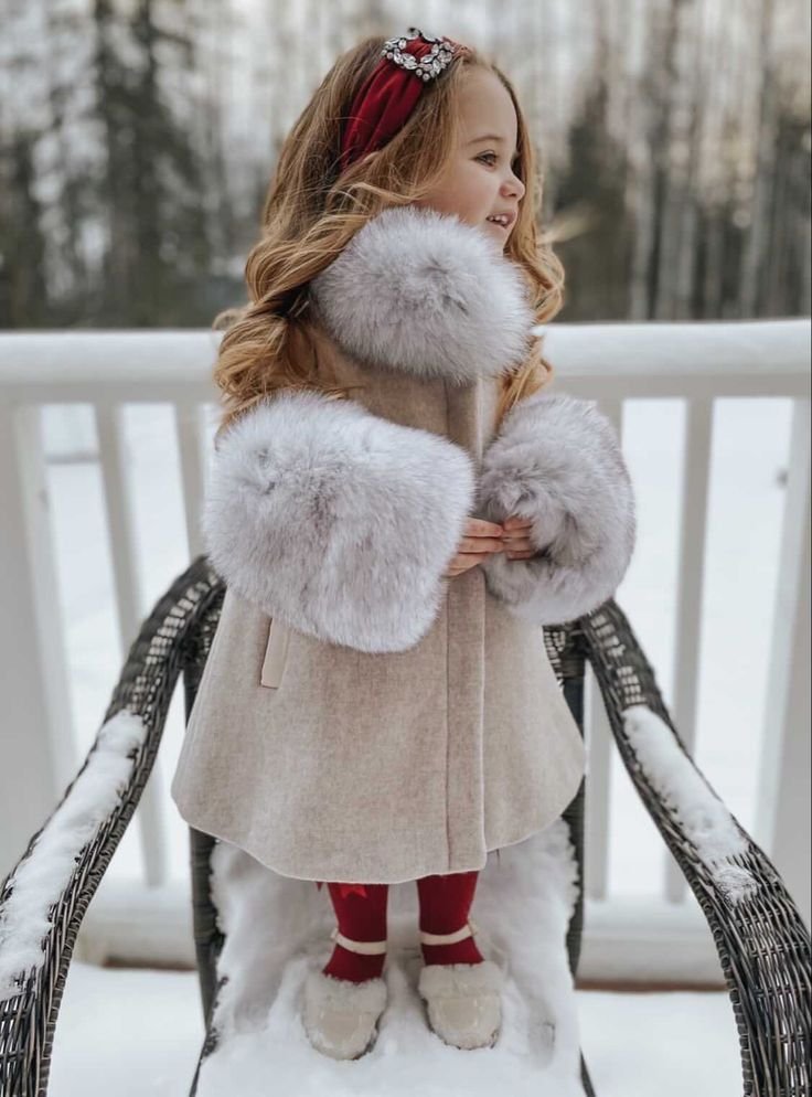 Kids wool coat